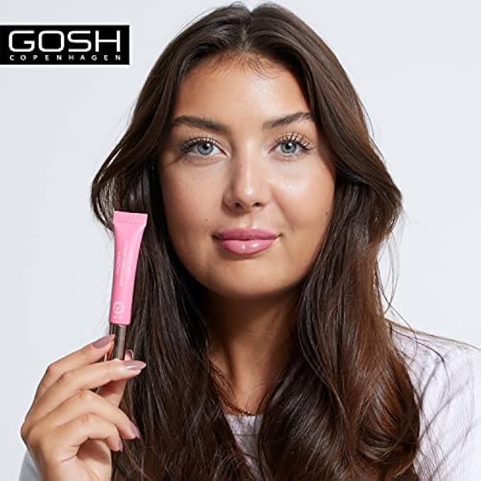 gosh TINTED LIP BALM WITH SPF 15 I VEGAN LIP BALM PEN WITH COLOUR IN PINK ROSE (005) I SOFT LIPS WITHOUT STICKING I FRAGRANCE-FREE GLOSSY BOOSTER I MOISTURISING LIP BALM - Image 3